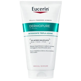 Eucerin Dermopure Clinical Gel Detergente Tripla Azione 150ml