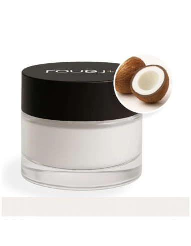 Rougj 2in1 Balsamo&Maschera Labbra 01 Coconut 10 Ml Rougj 2in1 Balsamo&Maschera Labbra 01 Coconut 10 Ml