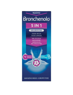 Bronchenolo 5 In 1 Sciroppo per Tosse Secca e Grassa 120ml