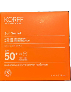 Korff Sun Secret 01 Fondotinta Compatto Spf50+