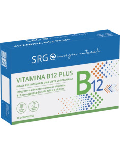 SRG Energia Naturale Vitamina B12 Plus 30 Compresse