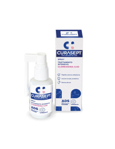 Curasept Ads Spray 0,5% Trattamento Topico Gengivale, 30ml