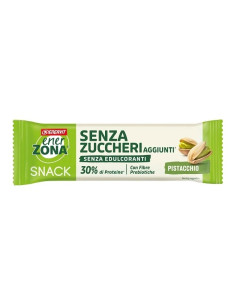 Enerzona Snack Barretta Proteica Senza Zuccheri Aggiunti Gusto Pistacchio 27 g