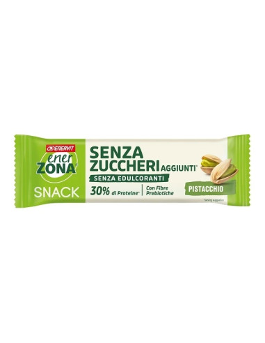 Enerzona Snack Barretta Proteica Senza Zuccheri Aggiunti Gusto Pistacchio 27 g