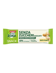 Enerzona Snack Arachidi e Cioccolato Bianco 33 g