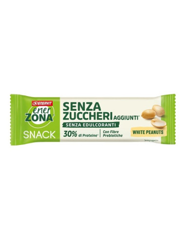 Enerzona Snack Arachidi e Cioccolato Bianco 33 g