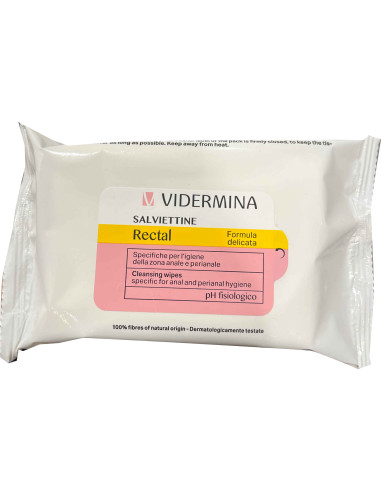 Vidermina Rectal Salvietteintime 15 pezzi