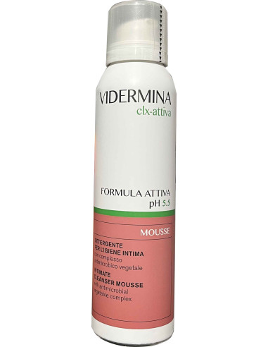 Vidermina clx-attiva mousse 150 ml nuova formula
