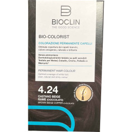 Bioclin bio colorist 4,24 castano beige rame cioccolato