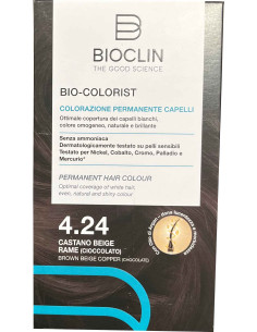 Bioclin bio colorist 4,24 castano beige rame cioccolato