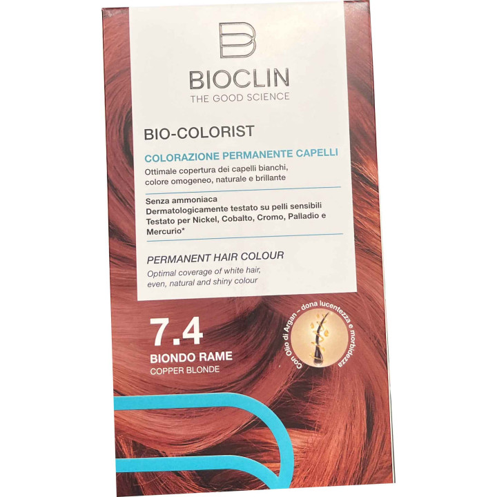 Bioclin bio colorist 7,4 biondo rame