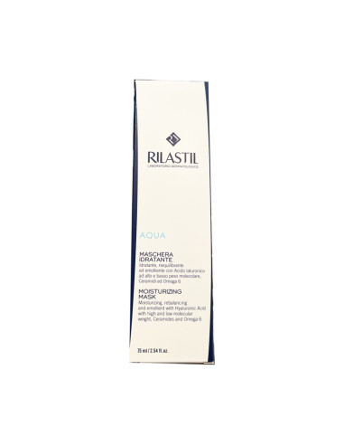 Rilastil aqua maschera idratante viso 75ml