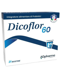 Dicoflor 60 21 Bustine Integratore Probiotici Senza Glutine