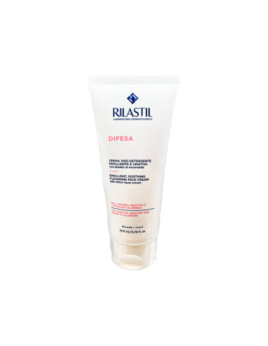 Rilastil difesa crema viso detergente emolliente e lenitiva 200 ml