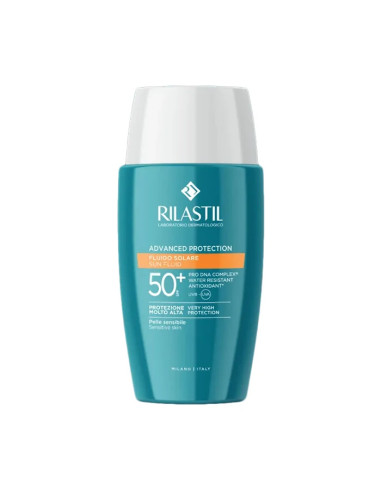 Rilastil advanced protection spf 50+ fluido solare viso 50ml
