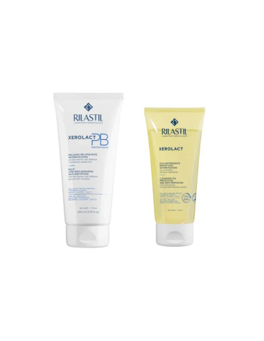 Rilastil Xerolact Trattamento Nutriente Balsamo 200 ml +Olio Idratante 100 ml