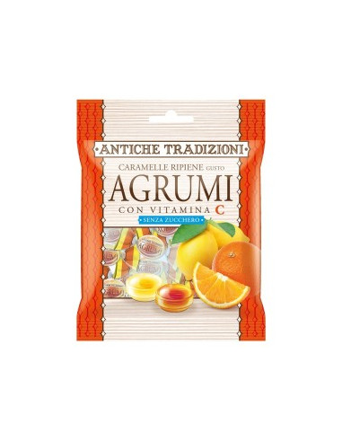 Antiche Tradizioni Caramella Erbe Limone E Vitamina C 60 G