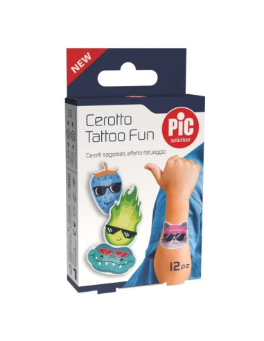 Pic Solution Cerotto Tattoo Fun 12 Pezzi