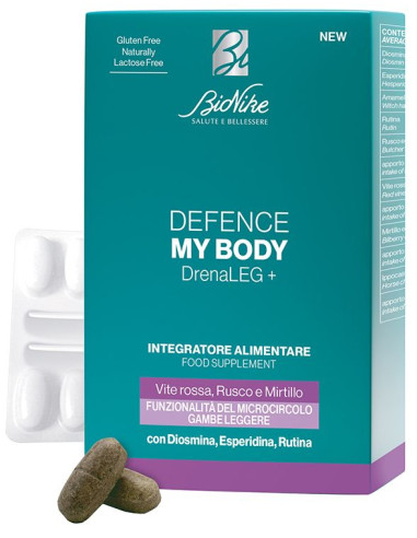 Bionike Linea Defence My Body DrenaLeg + Integratore 60 Compresse