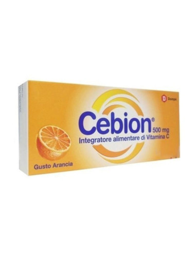 Cebion masticabile gusto arancia da 40 compresse