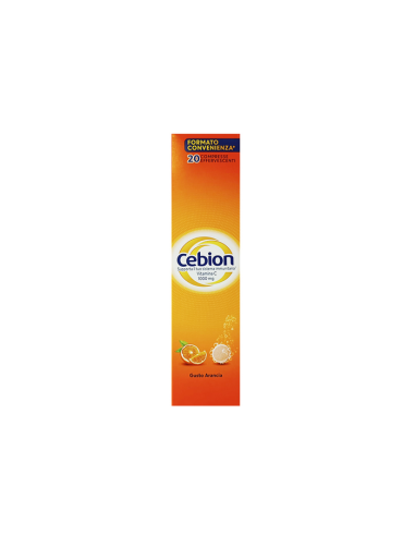 Cebion effervescente arancia 20 compresse effervescenti
