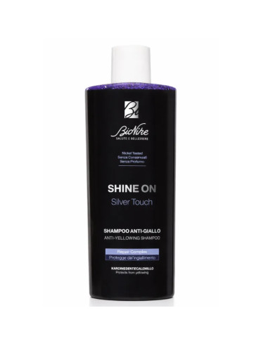 Bionike Shine On Shampoo Silver Touch Anti Giallo per Capelli Biondi e Bianchi 200ml