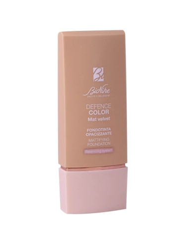 Bionike Defence Color Mat Velvet Fondotinta Opacizzante 05 Honey 30 Ml
