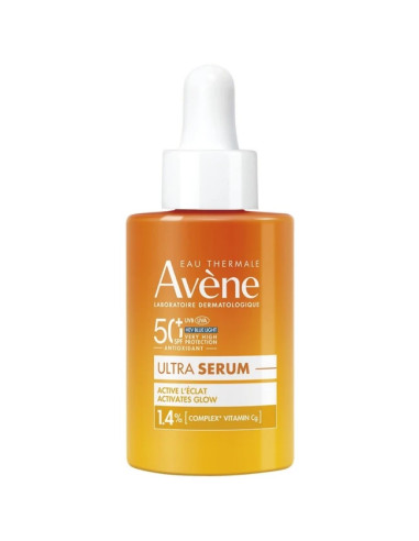 Avène Eau Thermale Avene Solare Ultra Siero Attiva La Luminosita' Spf50+ 30 Ml