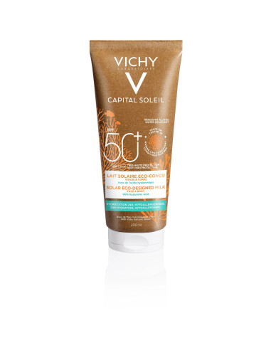 Vichy Capital Soleil Latte Solare Eco-Sostenibile SPF50+ Viso E Corpo 200ml