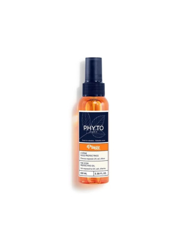 Phyto Plage Olio Protettivo Capelli esposti ai Raggi UV Sale e Cloro, 100ml
