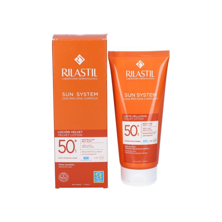 Rilastil sun system photo protection terapy spf 50+ latte vellutante 200 ml