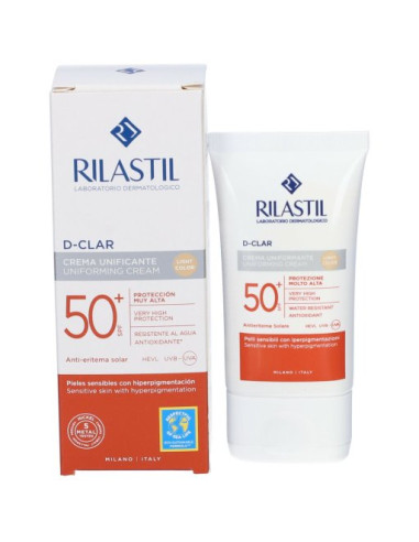 Rilastil D Clar Crema Uniformante Solare Colorata SPF 50
