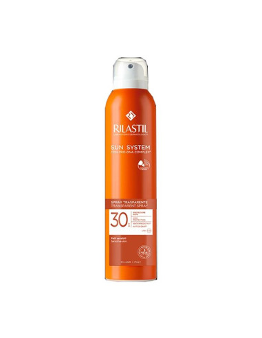 Rilastil Sun System Spray Trasparente SPF 30 Corpo 200ml