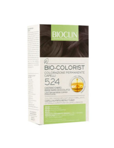 Bioclin bio colorist 5,24 castano chiaro beige rame cioccolato