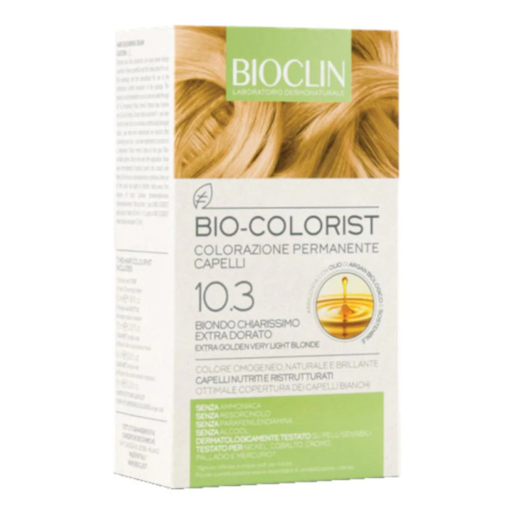 Bioclin bio colorist 10,3 biondo chiarissimo extra dorato