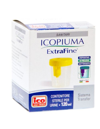 Extrafine sanity contenitore urine transfer 120 ml 1 pezzo