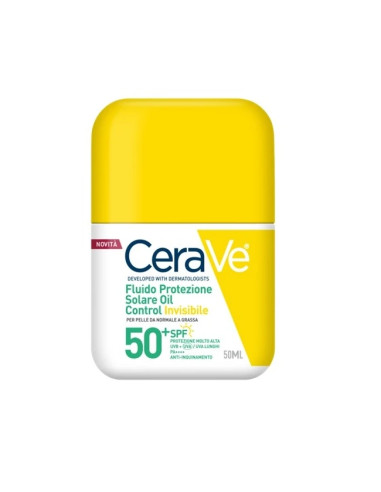 Cerave Fluido Protezione Solare Oil Control Invisibile Spf50+ 50 Ml