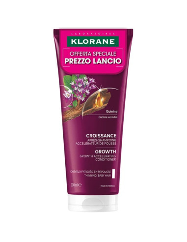 Klorane Balsamo Chinina Crescita 200 Ml Prezzo Lancio
