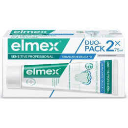 Elmex sensitive professional dentifricio sbiancante delicato duo-pack 2 x 75ml