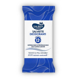 Sauber Salviette Deodoranti 10 Pezzi