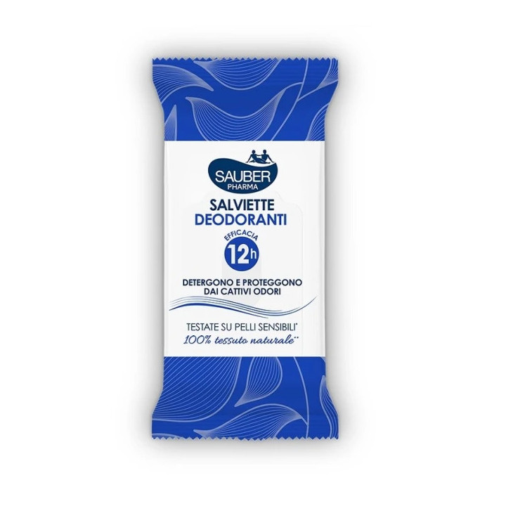 Sauber Salviette Deodoranti 10 Pezzi