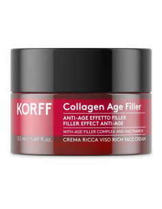 Korff Collagen Age Filler - Crema Ricca Viso Anti-Age Effetto Filler, 50ml