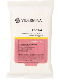 Vidermina Rectal Salvietteintime 15 pezzi