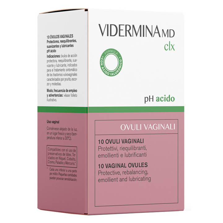 Vidermina clx ovuli 10 pezzi
