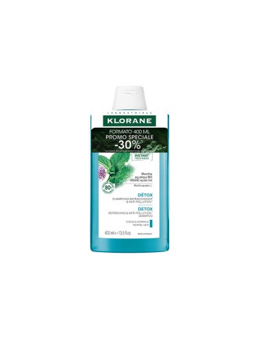 Klorane Shampoo Menta Acquatica Uso Frequente 400 ml