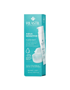 Rilastil Aqua Sensitive Crema Gel Matt 30 Ml