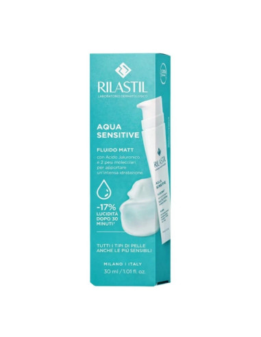 Rilastil Aqua Sensitive Crema Gel Matt 30 Ml