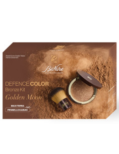 BioNike Defence Color Bronze Kit Golden Moon Terra Compatta + Pennello