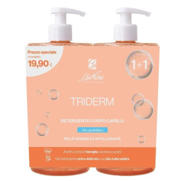 Bionike Triderm Bipack Detergente Corpo Capelli 750 Ml