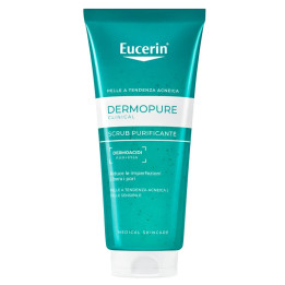 Eucerin dermopure clinical scrub purificante pelle a tendenza acneica 100ml
